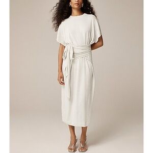J. Crew Spring Street featherweight cashmere wrap dress